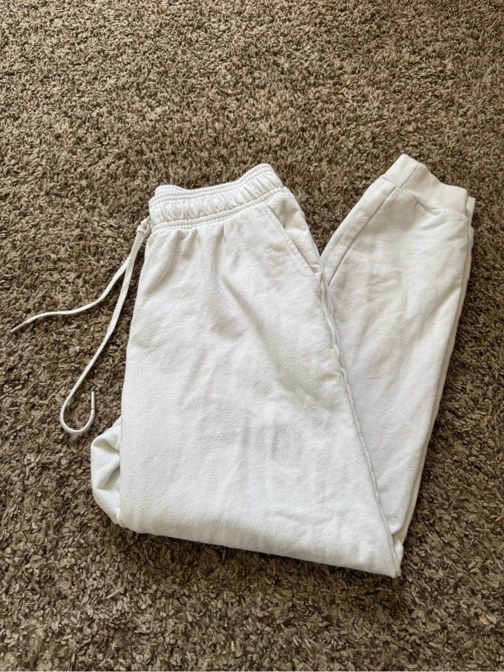Auden White Joggers - Picture 1 of 3